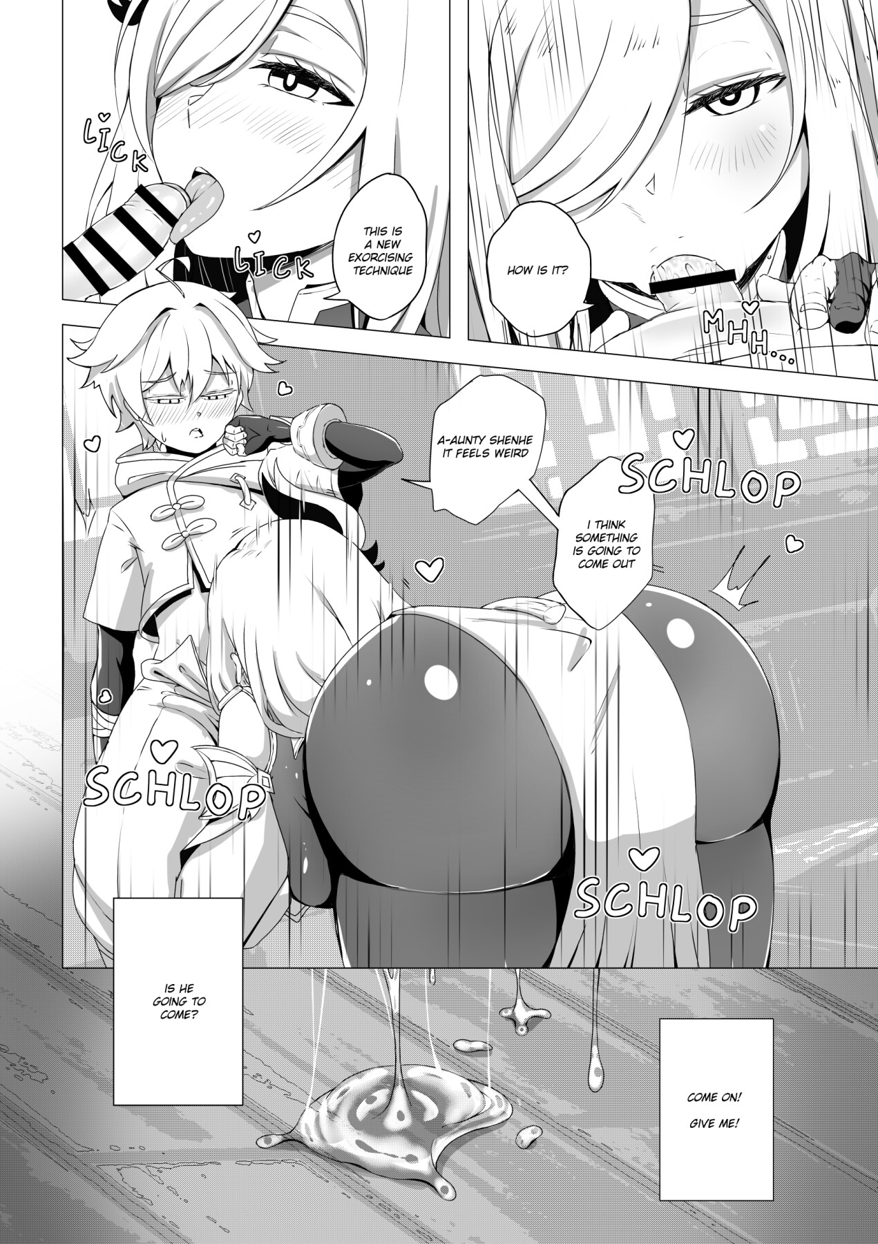 Hentai Manga Comic-Emergency Exorcist Training-Read-8